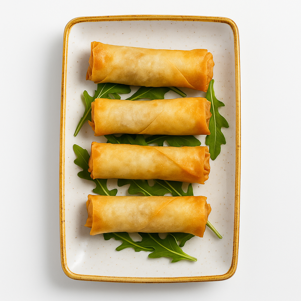 Feta Wrapped In handmade filo pastry with honey & sesame
